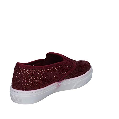 GUESS Slip on Mujer Glitter borgoña 37 EU