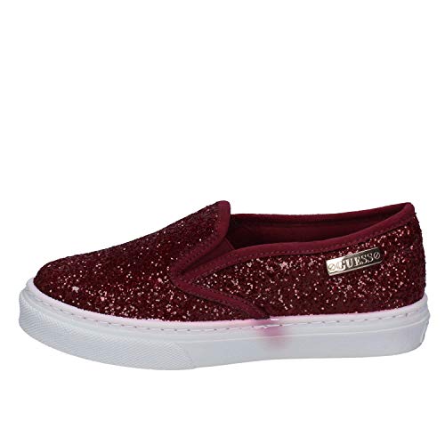 GUESS Slip on Mujer Glitter borgoña 37 EU