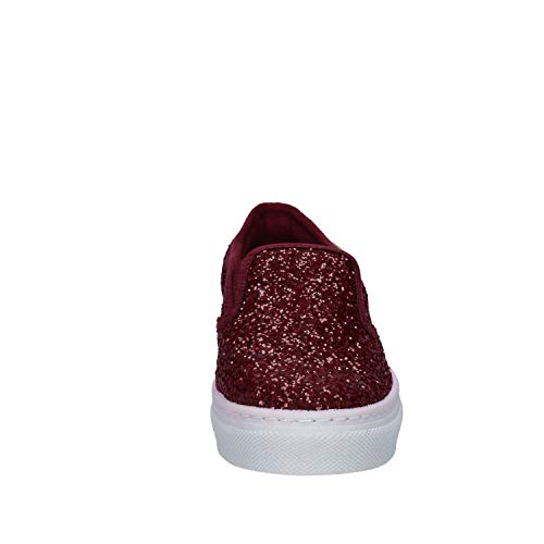 GUESS Slip on Mujer Glitter borgoña 37 EU