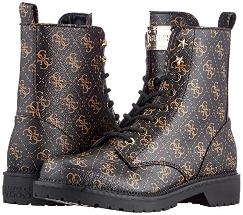 Guess TALISI/Stivaletto (Bootie)/Lea, Botas Estilo Chelsea Mujer, marrón, 37 EU