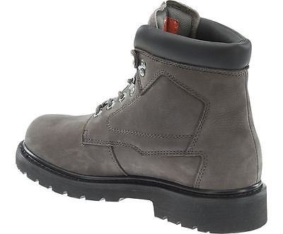 Harley Davidson Bayport Mujer Gris Cuero Boots Biker Ride Mujer Trailer 40