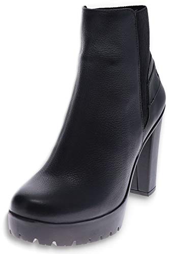 Harley Davidson - Botas de plataforma para mujer, color Negro, talla 37 EU Weit