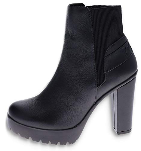 Harley Davidson - Botas de plataforma para mujer, color Negro, talla 37 EU Weit
