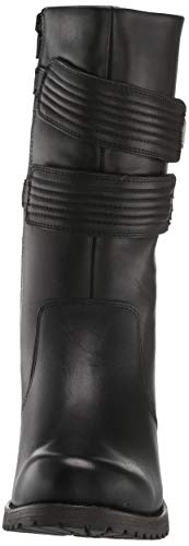 HARLEY-DAVIDSON FOOTWEAR Botas de moto Hoyt para mujer, negro (Negro), 40 EU