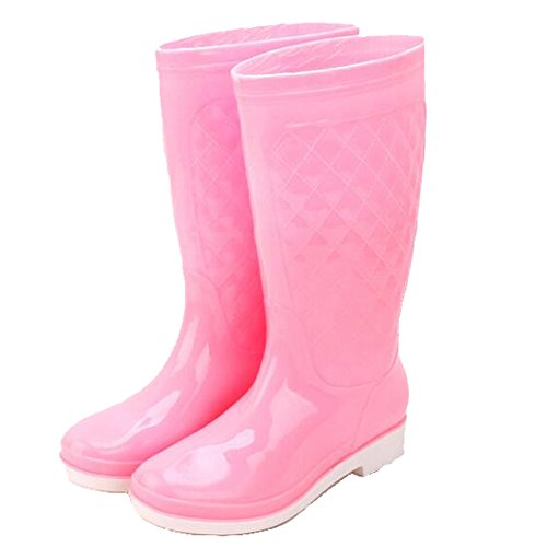 Hattie - Botas de agua de trabajo mujer , color rosa, talla 39 EU