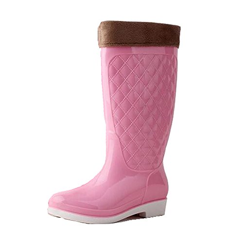 Hattie - Botas de agua de trabajo mujer , color rosa, talla 39 EU