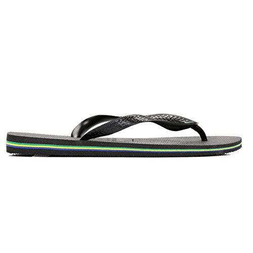 Havaianas Brasil, Chanclas Unisex Adulto, Negro (Black 0090), 35-36 EU