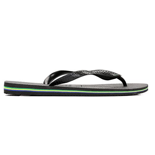 Havaianas Brasil, Chanclas Unisex Adulto, Negro (Black 0090), 41-42 EU