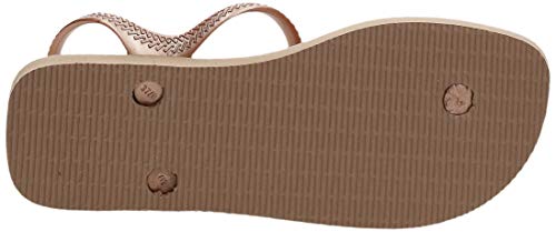 Havaianas Flash Urban, Sandalias para Mujer, Dorado (Rose Gold), 39/40 EU