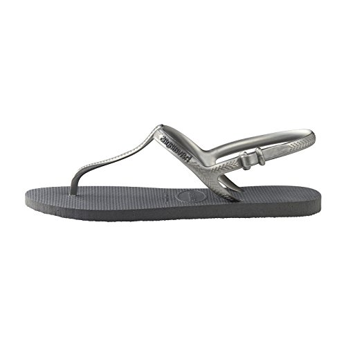 Havaianas Freedom, Sandalias para Mujer, Plateado (Steel Grey), 37/38 EU