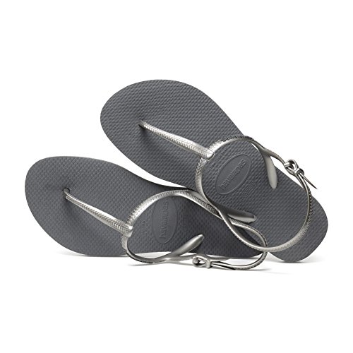 Havaianas Freedom, Sandalias para Mujer, Plateado (Steel Grey), 37/38 EU