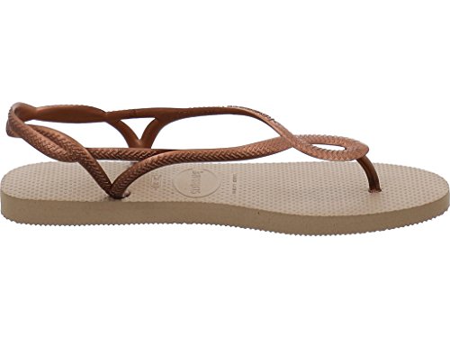 Havaianas Luna, Sandalias para Mujer, Dorado (Rose Gold), 37/38 EU