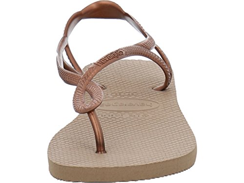 Havaianas Luna, Sandalias para Mujer, Dorado (Rose Gold), 37/38 EU