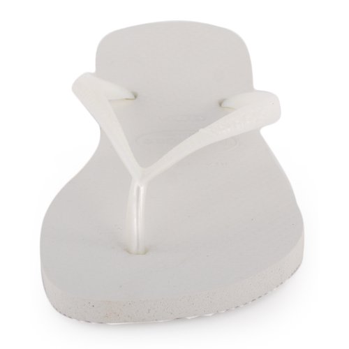 Havaianas Slim, Chanclas Mujer, Blanco (White 0001), 37/38
