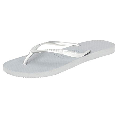 Havaianas Slim, Chanclas Mujer, Gris (Steel Grey), 35/36