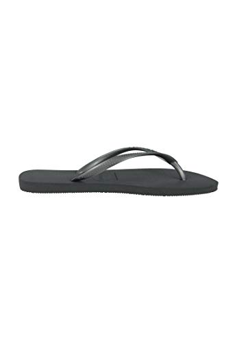 Havaianas Slim, Chanclas Mujer, Gris (Steel Grey), 39/40