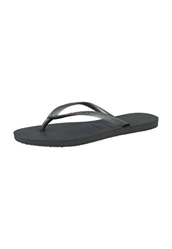 Havaianas Slim, Chanclas Mujer, Gris (Steel Grey), 41/42