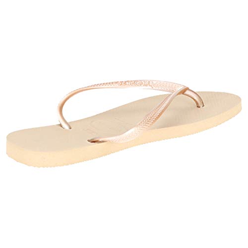 Havaianas Slim, Chanclas Mujer, Marrón (Rose Gold), 37/38