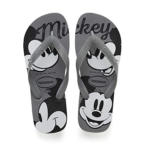 Havaianas Top Disney, Chanclas Unisex Adulto, Multicolor (Steel Grey/Steel Grey), 33/34 EU