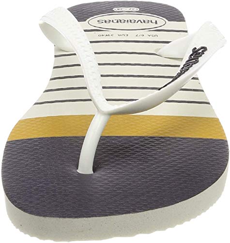 Havaianas Top Nautical, Chanclas Unisex Adulto, Multicolor (White/White 0198), 41/42 EU
