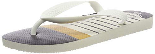 Havaianas Top Nautical, Chanclas Unisex Adulto, Multicolor (White/White 0198), 41/42 EU