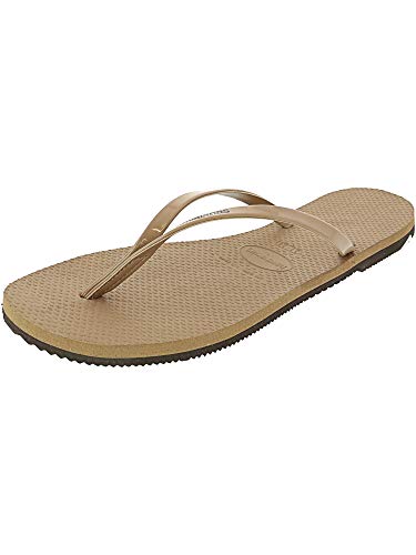 Havaianas You Metallic, Chanclas para Mujer, Beige (Rose Gold), 39/40 EU