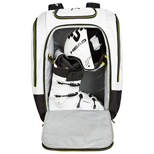 Head Rebels Racing Backpack S Bolsa para esquí, Unisex Adultos, Negro/Amarillo, Talla nica