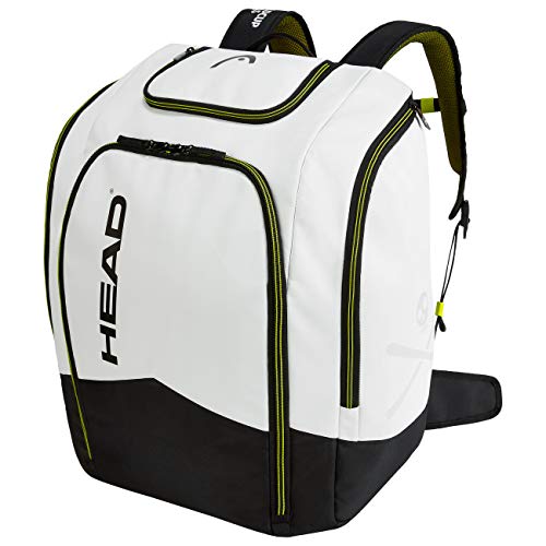 Head Rebels Racing Backpack S Bolsa para esquí, Unisex Adultos, Negro/Amarillo, Talla nica