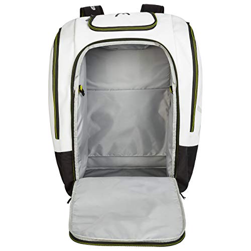 Head Rebels Racing Backpack S Bolsa para esquí, Unisex Adultos, Negro/Amarillo, Talla nica