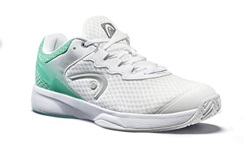 Head Sprint Team 3.0, Zapatillas de Tenis Mujer, Blanco (White/Teal White), 38.5 EU