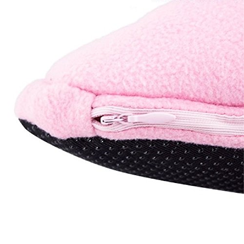 Heat Treats Outlet Zapatillas de Estar por casa para Mujer, Color Rosa, Talla M