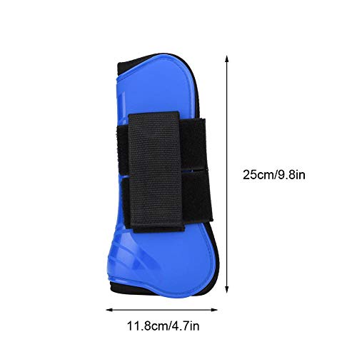 HEEPDD 1 par de Botas de Caballo, protección de Pierna Segura de Poliuretano, Botas de tendón de Caballo, Transpirables, envuelven Menos Sudor y frotan Equipos ecuestres