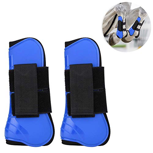 HEEPDD 1 par de Botas de Caballo, protección de Pierna Segura de Poliuretano, Botas de tendón de Caballo, Transpirables, envuelven Menos Sudor y frotan Equipos ecuestres