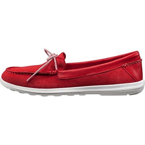 Helly Hansen 11201_597-10F, Zapatos de Barca Mujer, Rojo (Red), 38 EU