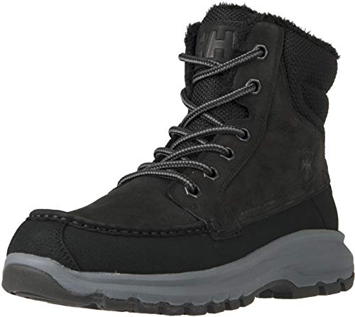 Helly Hansen Garibaldi V3, Botas de Nieve Hombre, Negro (Jet Black/Charcoal 991), 43 EU