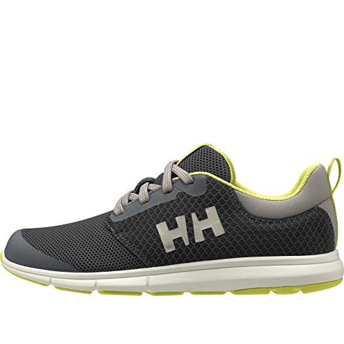 Helly Hansen W Feathering, Náuticos Mujer, Gris (Charcoal/Ebony/Off White 964), 38 EU