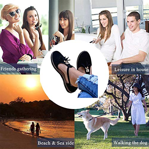 Heroine Sandalias con Plataforma Mujer Sandalias con Flecos Bagatela Plataforma Transpirable, Ligero, Antideslizante, Resistente al Desgaste,Bares, Fiestas de Baile,Marrón,37