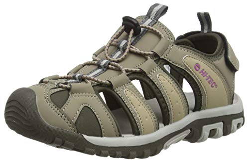 Hi-Tec Cove Womens, Sandalias Deportivas Mujer, Beige (Dune/Stone/Mauve 043), 42 EU