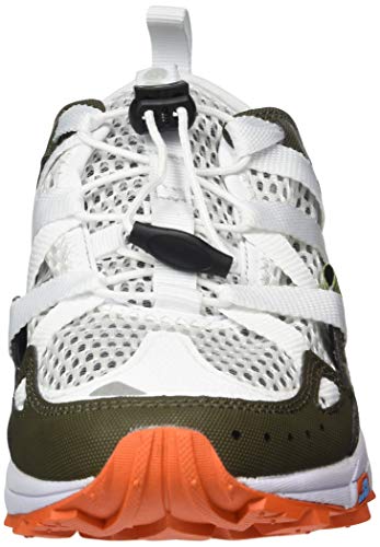 Hi-Tec V-Lite Rapid Womens, Sandalias Deportivas Mujer, Blanco (White/Olive Night/Red Orange 011), 40 EU