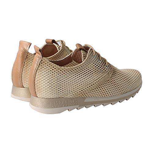 Hispanitas Deportivo Calado Beige Zapatillas para Mujer, 37