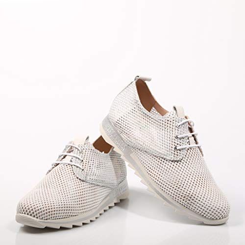 Hispanitas Deportivo Calado Gris/Beige Zapatillas para Mujer, 37