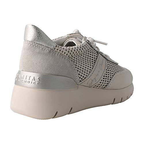 Hispanitas Deportivo Panna Zapatillas cuña para Mujer, 38