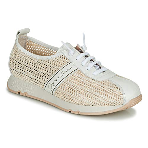 Hispanitas Deportivo Raffia Panna Zapatillas para Mujer, 37