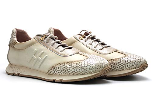 HISPANITAS HI00470, Sneakers, para Mujer, Color beig. - Cuero Talla: 38