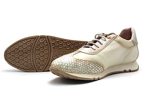HISPANITAS HI00470, Sneakers, para Mujer, Color beig. - Cuero Talla: 38