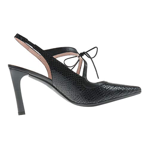 Hispanitas HV62473 - Zapatillas para mujer, color negro, color Negro, talla 40 EU