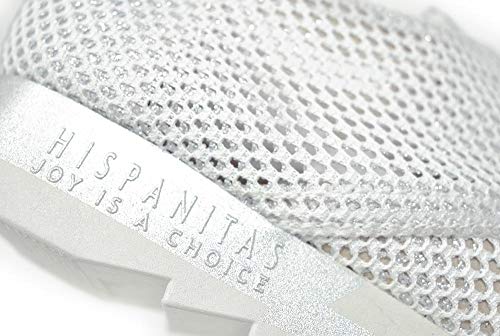HISPANITAS HV98717 - Deportivo Piel Blanco para Mujer Color: Blanco Talla: 41
