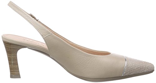 Hispanitas Paris, Destalonado Mujer, Beige Whips V6 Nougat Sauvage V6 Nougat Specchio V6 Silver, 39 EU