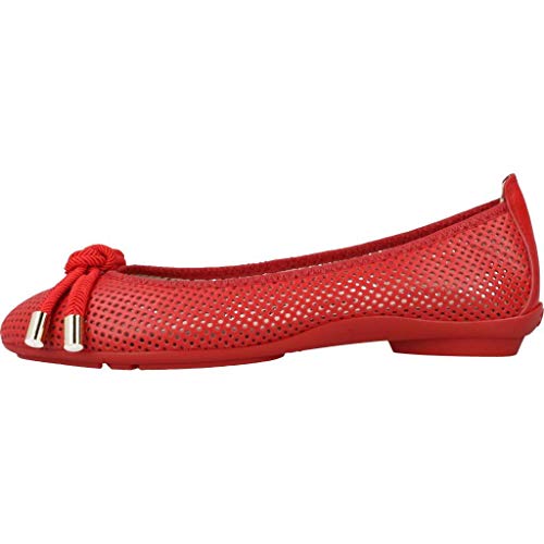 Hispanitas Zapatos Bailarina Mujer Capri para Mujer Rojo 37 EU
