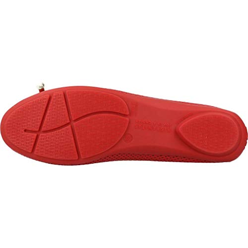 Hispanitas Zapatos Bailarina Mujer Capri para Mujer Rojo 37 EU